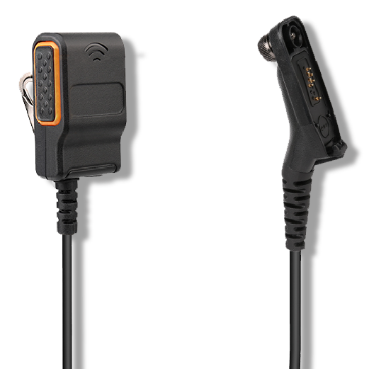 Typhoon Lapel Microphone fits Motorola APX/TRBO TY-1008 - The Earphone Guy