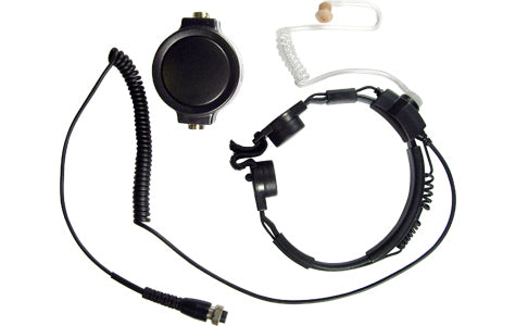 GLADIATOR Heavy Duty Throat Microphone SPM-1583 fits Motorola APX/TRBO - The Earphone Guy