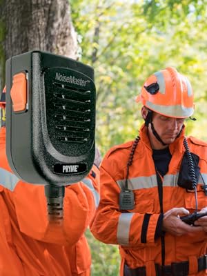 Fire Fighters using SPM NM50 NOISEMASTER speaker mic