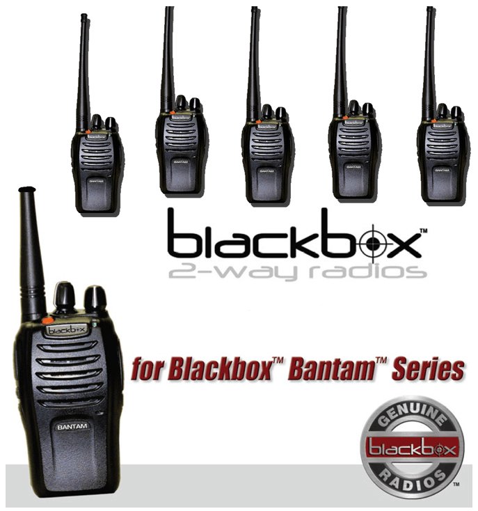 NEW Blackbox purchases +Series UHF Portable Radio and Charger