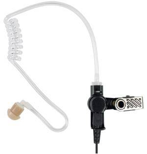 EH-1013X, Earphone Kit, w/ Acoustic Tube, 3.5mm Threaded, Black - The Earphone Guy