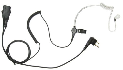 Endura 1-Wire Surveillance Kit - Fits Kenwood Dual Pin - The Earphone Guy