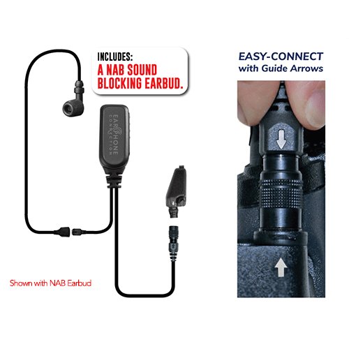 EP1311ECM1 Hawk M1 Tubeless Lapel Mic for Kenwood Multi Pin – Now Available with NAB Option!