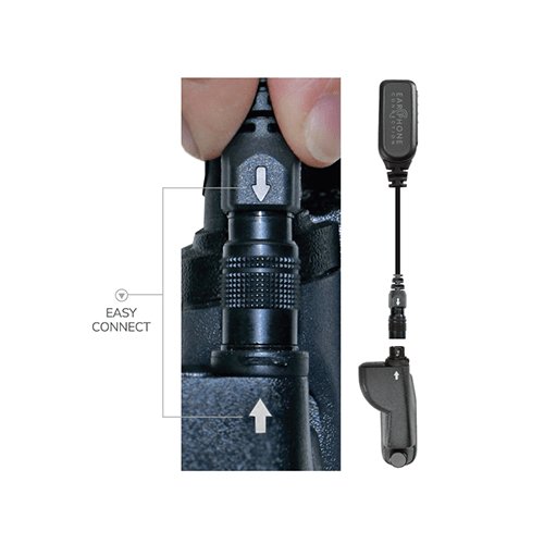 EP1323ECM1 Hawk M1 Tubeless Lapel Mic for Motorola XTS/Jedi – Available with NAB Option!