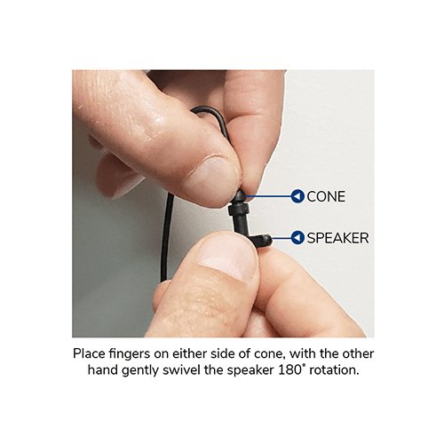 EP1334ECM1 Hawk M1 Tubeless Lapel Mic for Motorola APX/TRBO – Available with NAB Option!