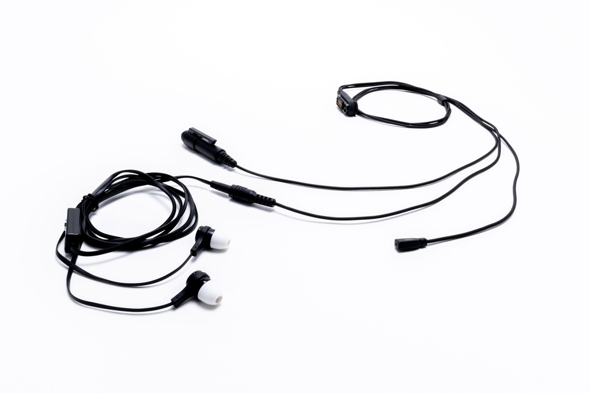 Impact Platinum Ghost™ 3-Wire Surveillance Kit with Silent Barrel Push-to-Talk and 3.5mm Jack