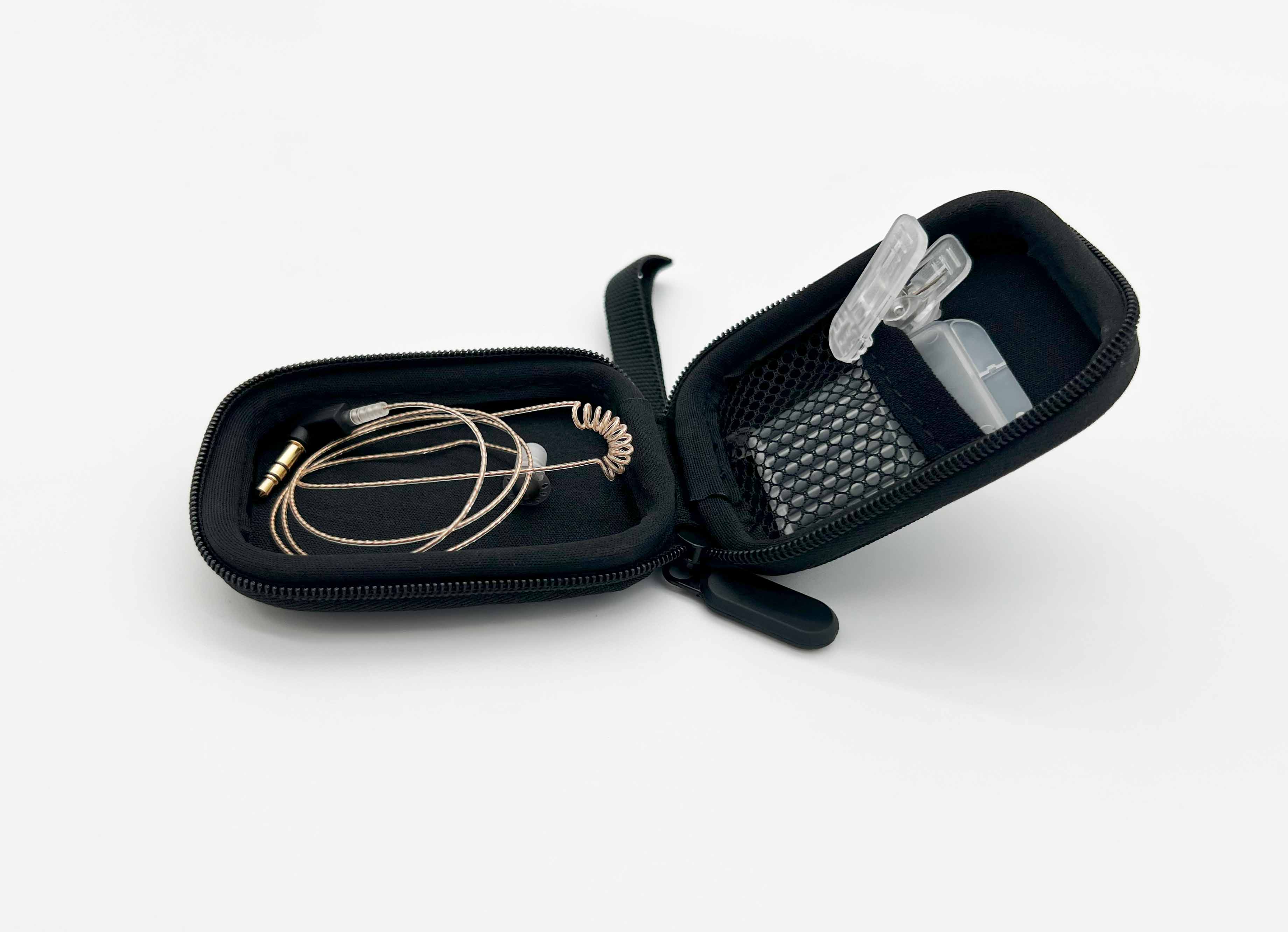 Impact HIDIN Micro Tubeless Listen-Only Earpiece - Black or Clear - The Earphone Guy LLC