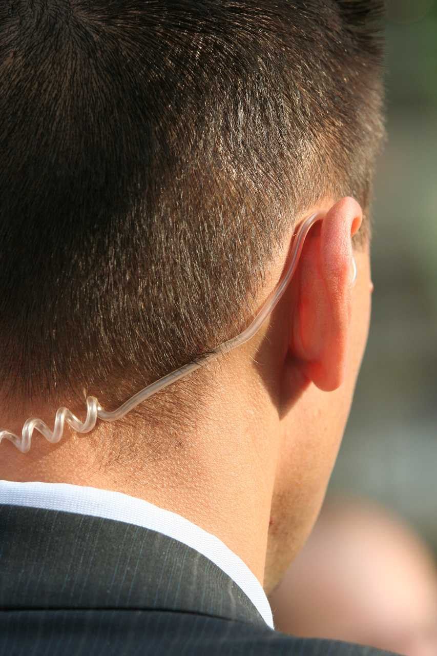 Klein Director 2-Wire Surveillance PTT Earpiece - The Earphone Guy