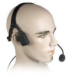 NBP - Tactical Bone Conduction Headset fits Motorola APX/TRBO - The Earphone Guy