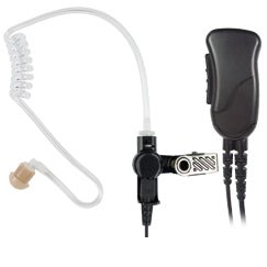 Pryme SPM-1300-M20 Mirage 1-Wire Surveillance Kit, Lapel Mic fits Motorola R7 and ION radios