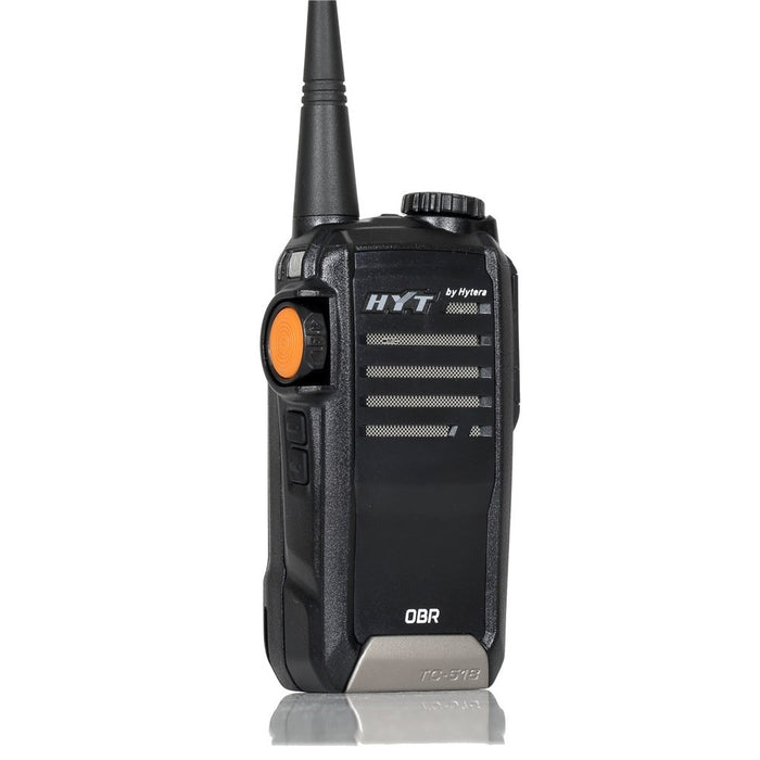 HYT TC-518-U1 Portable Radio UHF 400-470 MHz, 16 Channels - The Earphone Guy