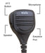 Bravo - Waterproof Remote Speaker Microphone - Fits Motorola Jedi/XTS - The Earphone Guy