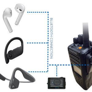 Air Pro Wireless Kenwood Kit for Bluetooth Earbuds - The Earphone Guy