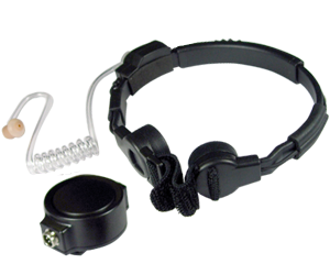 GLADIATOR Heavy Duty Throat Microphone SPM-1583 fits Motorola APX/TRBO - The Earphone Guy