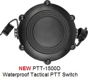 GLADIATOR Heavy Duty Throat Microphone SPM-1583 fits Motorola APX/TRBO - The Earphone Guy