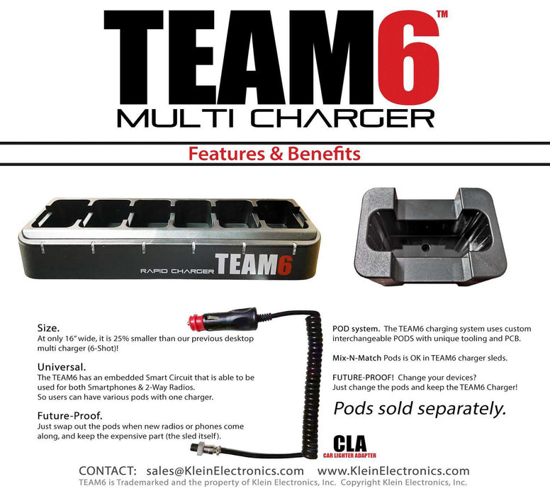 TEAM6 MULTI-CHARGER - The Earphone Guy