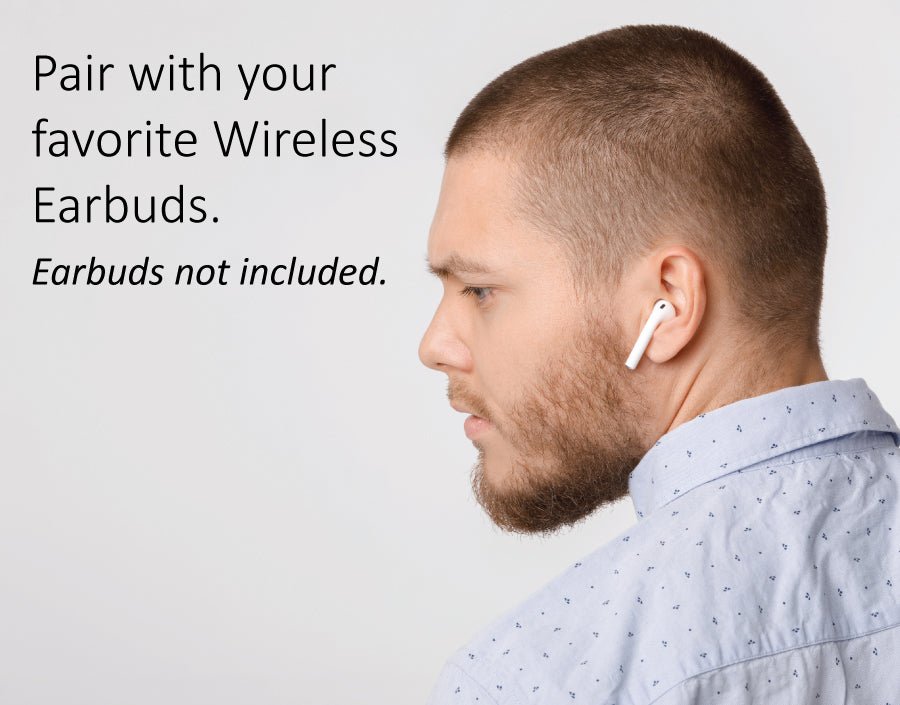 Air Pro Wireless 2 Pin Kit fits Motorola or Kenwood for Bluetooth Earbuds - The Earphone Guy
