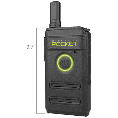 Blackbox Pocket UHF Two-Way Radio - The Earphone Guy