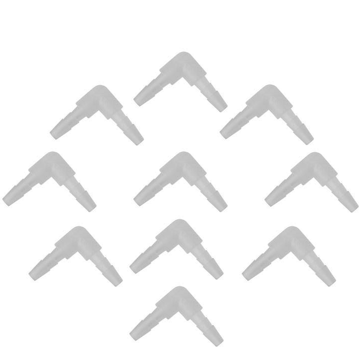 Acoustic Tube Elbow 10 Pack White - The Earphone Guy LLC