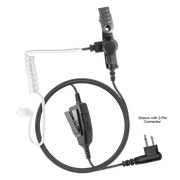 1-Wire Acoustic Tube Earpiece - Econo Comms - The Earphone Guy LLC