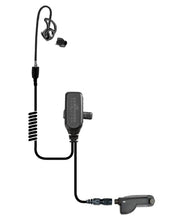 EP1234ECBT Coyote Black Diamond Tactical Short Tube Lapel Mic w/Easy-Connect fits Motorola APX/TRBO