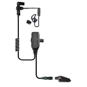 EP1311ECBT Hawk Black Diamond Tactical Lapel Mic w/Easy-Connect fits Kenwood Multi Pin