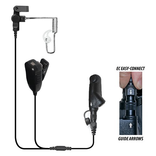 EP4048EC Cougar Professional 2-Wire Kit w/Quick Release fits Harris XG-100/XL-200P - The Earphone Guy