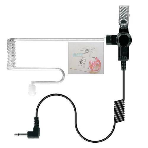 EPG-1369M, Earphone Kit, w/ Acoustic Tube, 2.5mm, Black Includes Ear Insert - The Earphone Guy