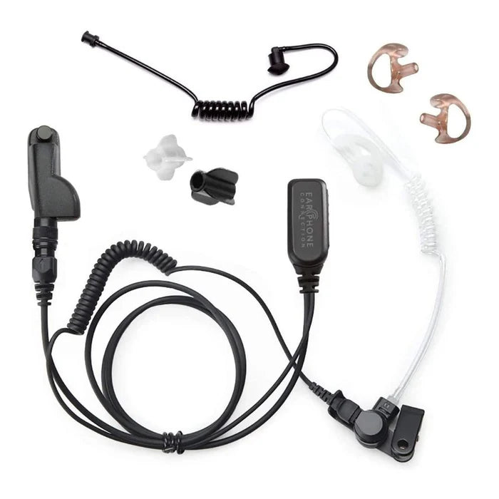 EP1334EC Hawk Lapel Microphone, Easy-Connect fits Motorola APX/TRBO w/Accessory kit