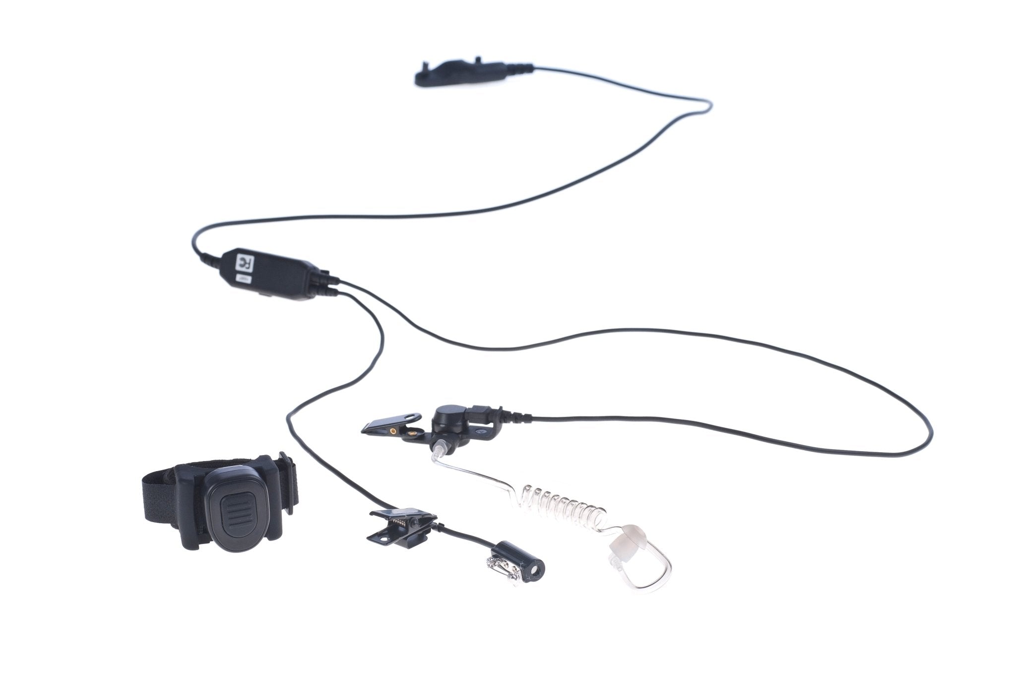 Impact Platinum Series 3-Wire Surveillance Kit for Two-Way Radio with Wireless Push-to-Talk