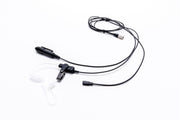 Impact Platinum 3-Wire Surveillance Kit with Silent Barrel PTT & Quick Disconnect Acoustic Tube