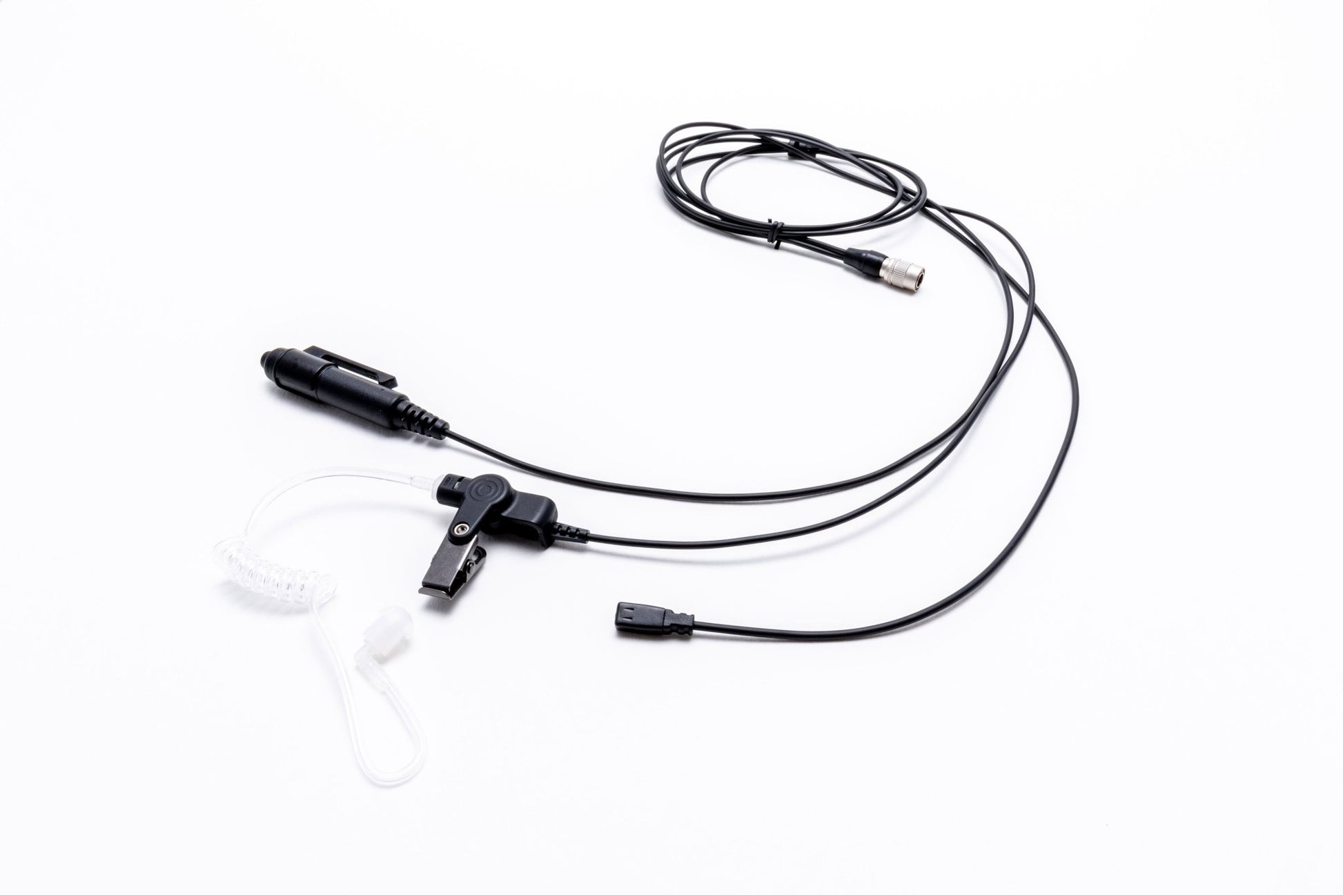 Impact Platinum 3-Wire Surveillance Kit with Silent Barrel PTT & Quick Disconnect Acoustic Tube