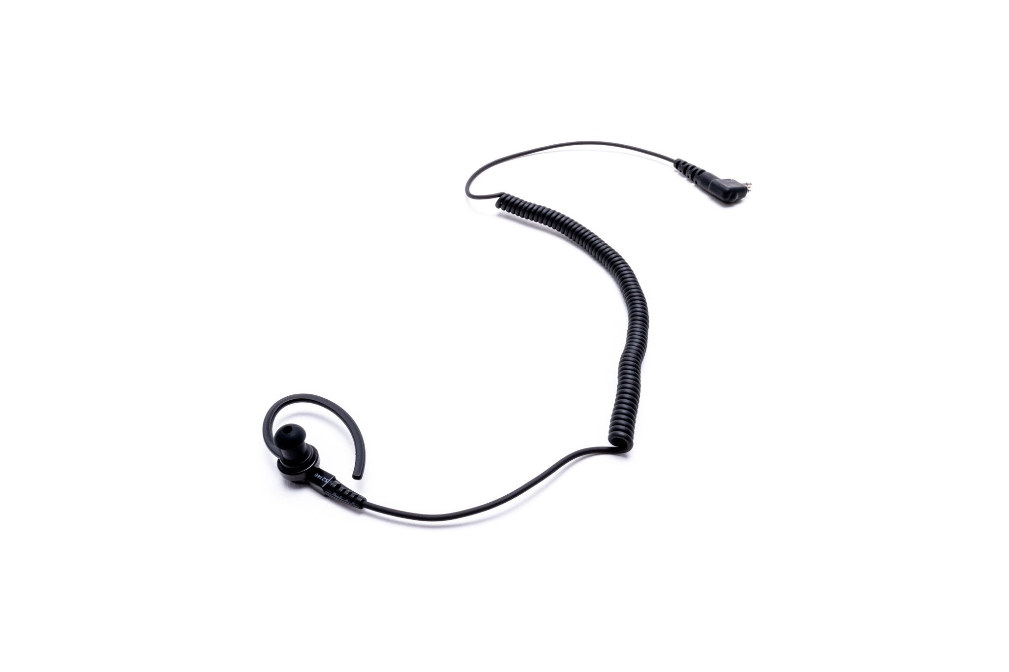 Impact Platinum Series Listen Only 1-Wire Surveillance Kit for Two-Way Radio and Ear Hook w/ In-Ear Bud
