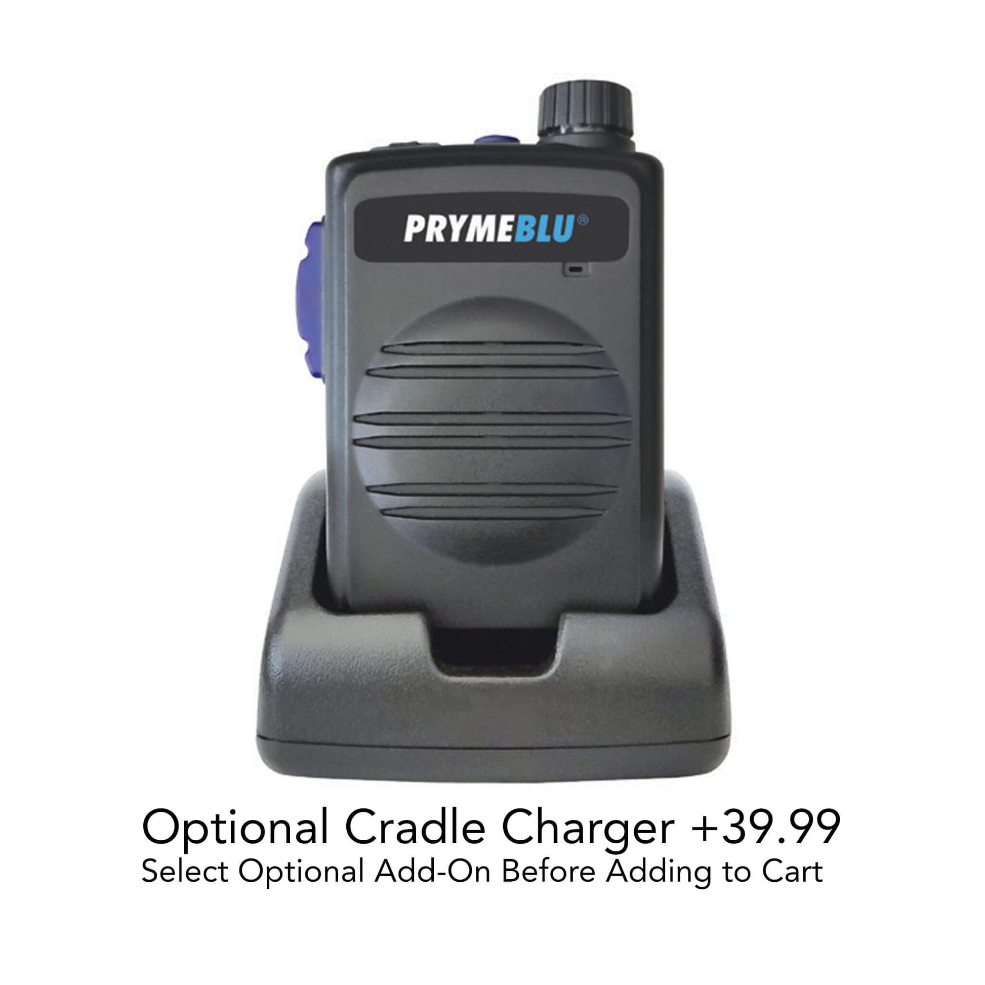 Pryme BTH-550-Max-34 Bluetooth Speaker Mic w/ Volume Knob & Adapter For Motorola: APX and XPR