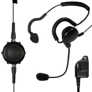 Patriot Tactical Boom Mic Headset fits L3Harris XL45P XL95P Series SPM1437T - The Earphone Guy LLC