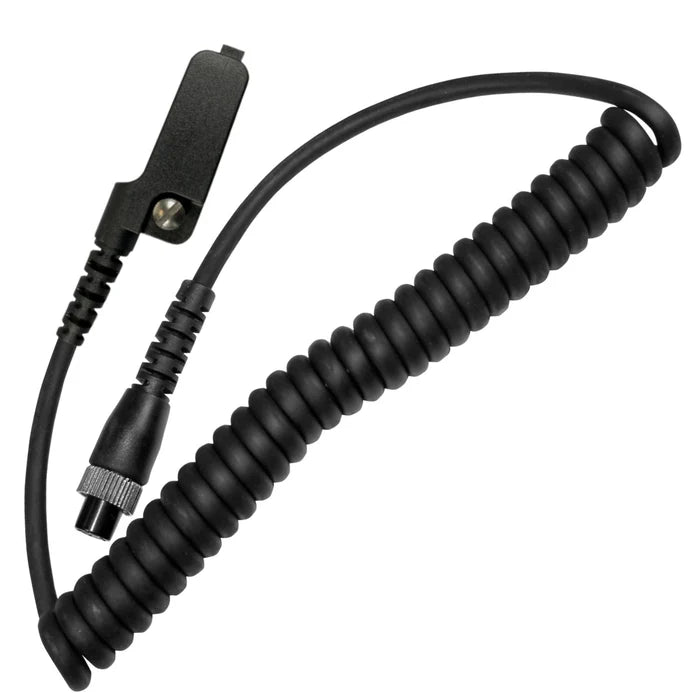 Patriot Tactical Boom Mic Headset, Kenwood Multi-Pin TK NX Series SPM1411T - The Earphone Guy LLC
