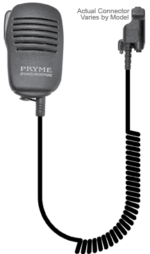 SPM-110, Light Duty Speaker Microphone, fits Icom - The Earphone Guy