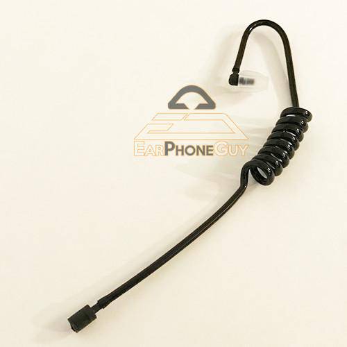 Black Replacement Acoustic Tube Kit with Torpedo Tip - 10 Pack - The Earphone Guy