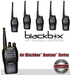 Blackbox Bantam Series UHF 4 Watt Handheld Two-Way Radio 6 Pack - The Earphone Guy