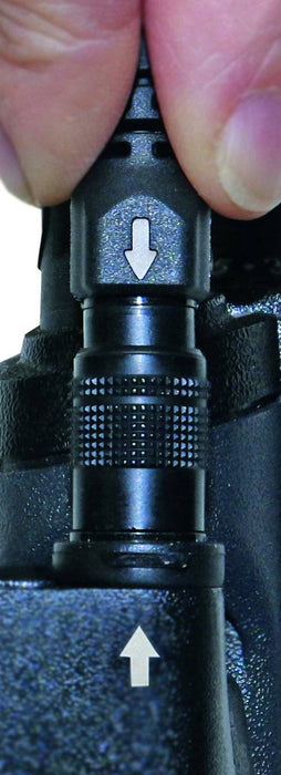 EP1323ECBT, Hawk Black Diamond Tactical Lapel Microphone, w/Easy-Connect fits Motorola XTS/Jedi - The Earphone Guy