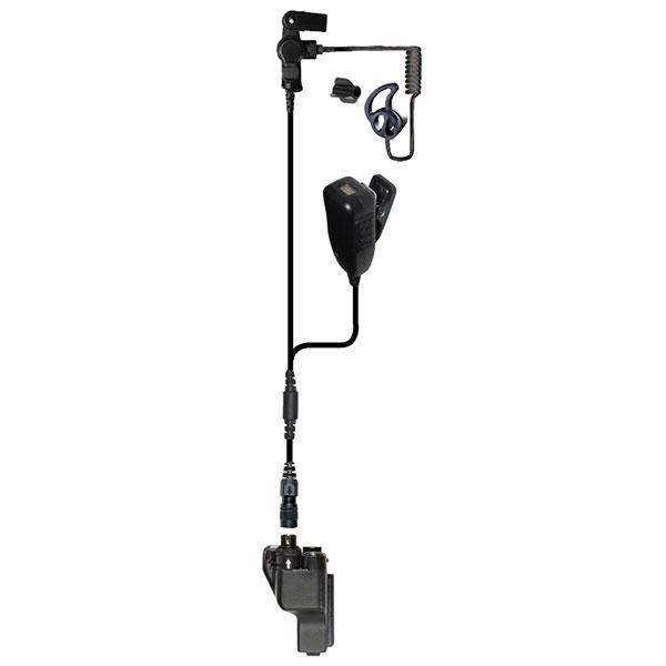 EP4023ECBT Cougar Black Diamond Tactical 2-Wire Surveillance Kit fits Motorola XTS/Jedi - The Earphone Guy