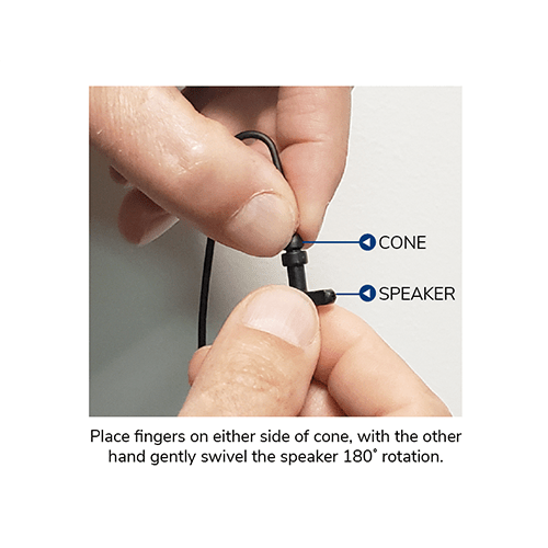 EP1305ECM1 Hawk M1 Tubeless Lapel Microphone - Replacement Kit– Now Available with NAB Option! - The Earphone Guy