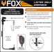 EP1069SC Fox Surveillance Earphone Kit with 2.5mm Connector - The Earphone Guy