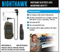 BlueWi BW-NTX5034 Nighthawk Bluetooth Lapel Microphone for Motorola TRBO - The Earphone Guy