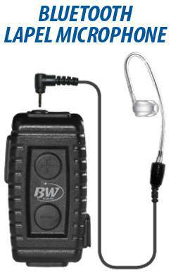BlueWi BX-NTX5011 Nighthawk Bluetooth Lapel Microphone for Kenwood Multipin - The Earphone Guy