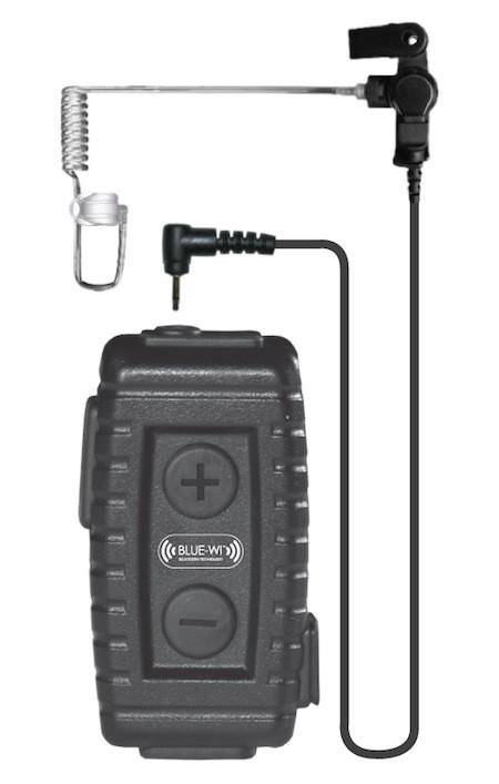 BlueWi BW-NT5000U Nighthawk Bluetooth Lapel Microphone for Harris MA/com XG-100U - The Earphone Guy