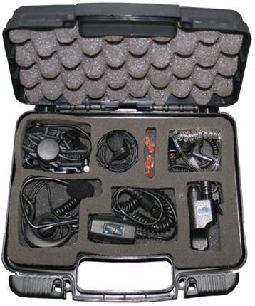 EP-CTK-23QR, Chameleon Tactical Kit w/ Hard Case, fits Motorola - The Earphone Guy