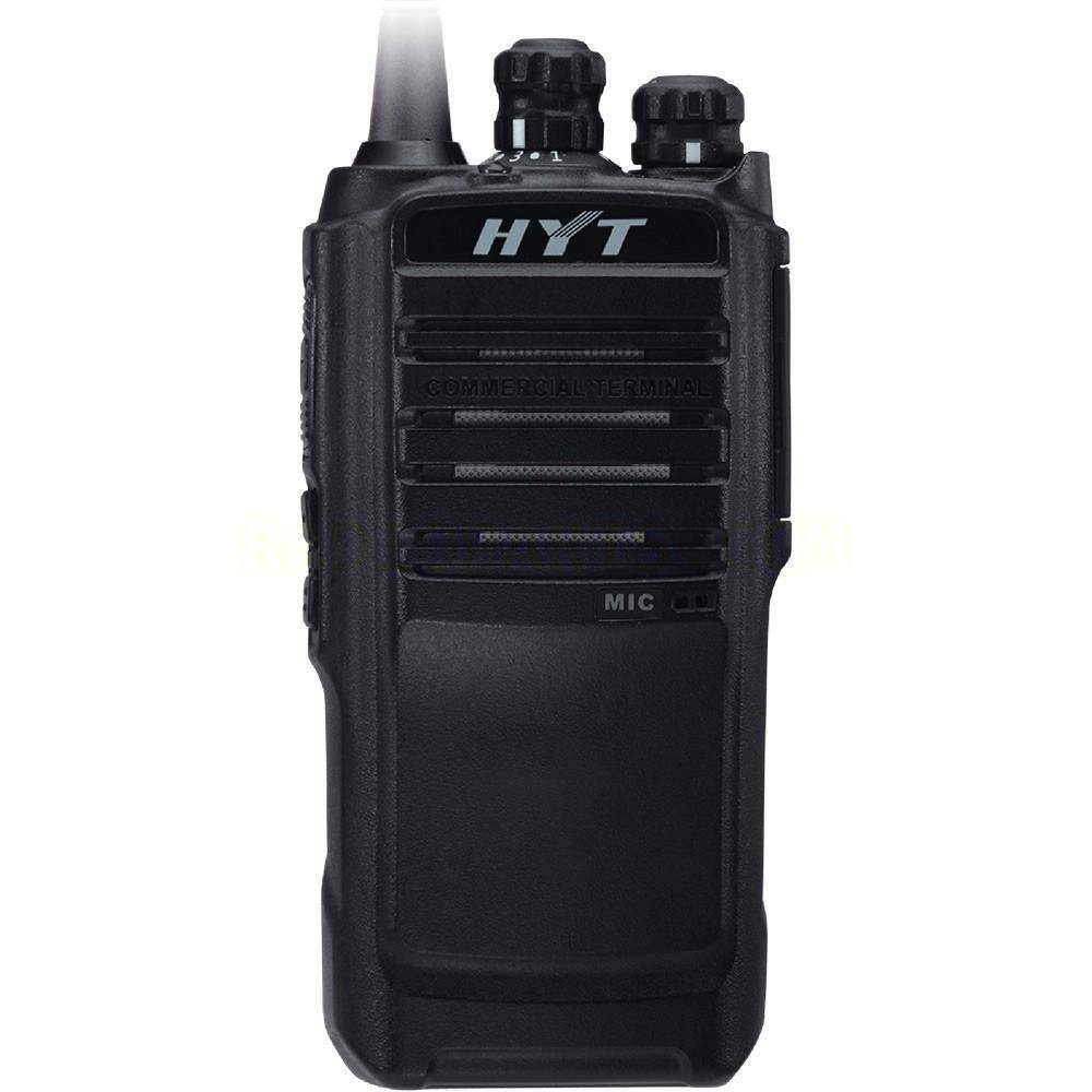 HYT TC-508 Portable Radio UHF 400-470 MHz, 16 Channels HYT-TC-508-U1 - The Earphone Guy