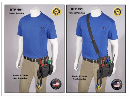 RTP-401 Two-Way Radio Tool Pouch - The Earphone Guy