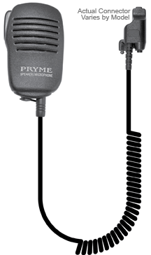 SPM-111, Observer Light Duty Speaker Microphone, fits Kenwood Multi Pin - The Earphone Guy